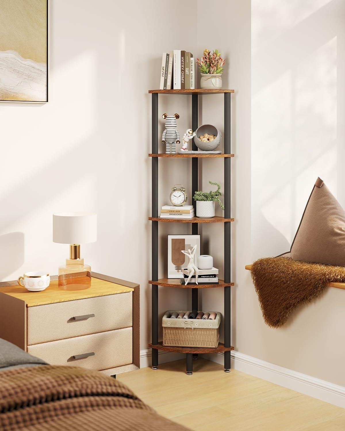 IBUYKE Corner Shelf Stand‌ Review: Right for Our Shop?