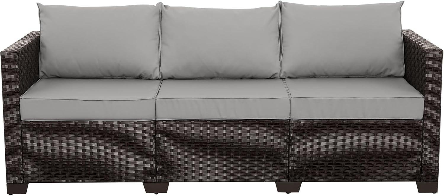 My Take on the WAROOM‌ rattan‍ 3-Seat​ Patio Sofa