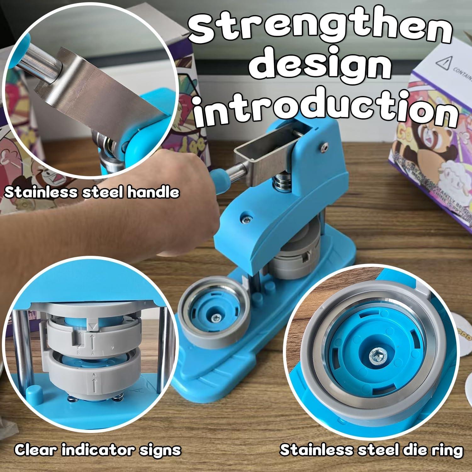 Blue Button Maker Press Review: Right for Our Shop?