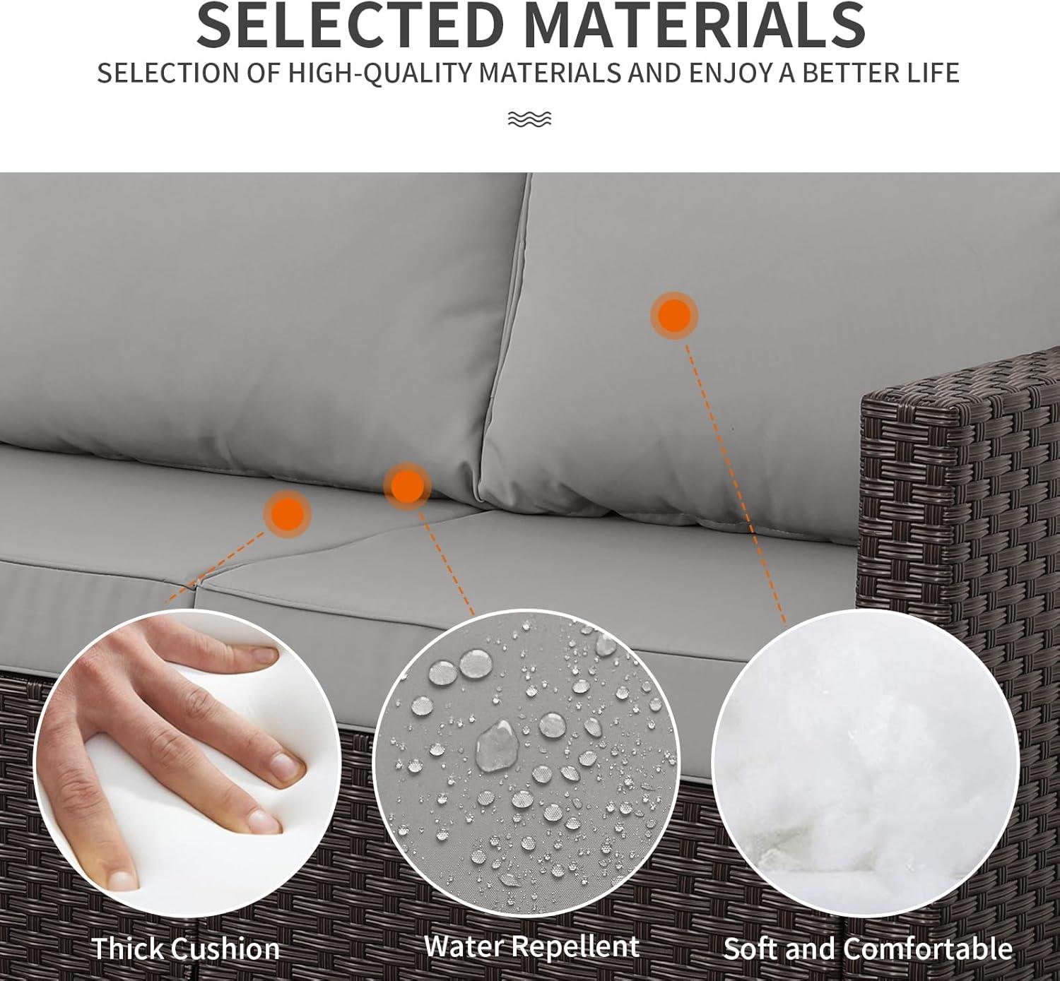 My ⁢Take on ⁢the⁣ WAROOM Rattan 3-Seat Patio Sofa