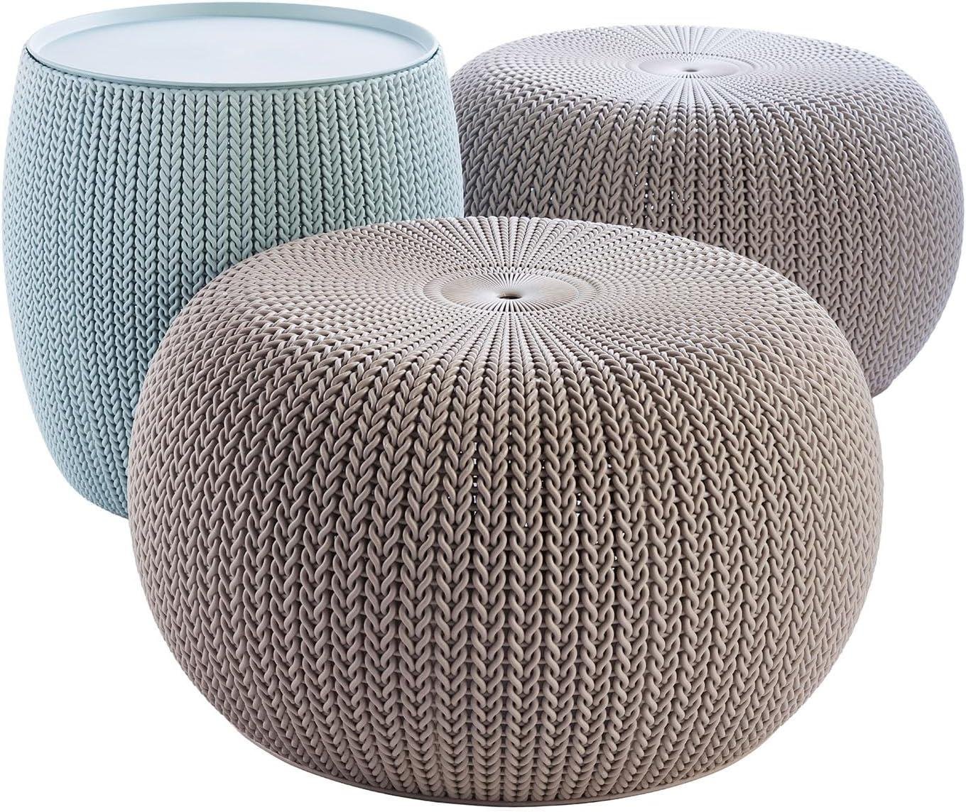 My Take on Keter’s Urban Knit Pouf + Storage Set