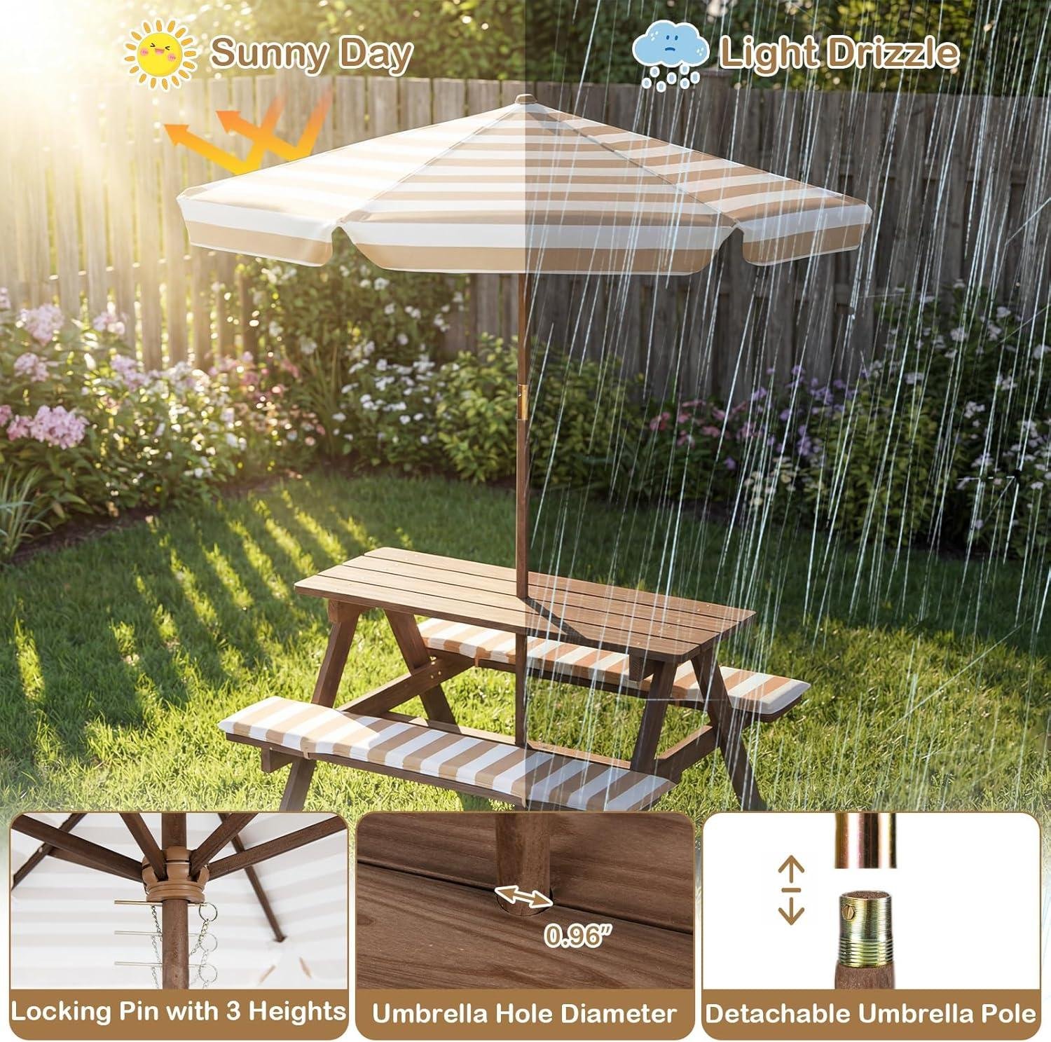 My Take on ​the Costzon Fir Kids Picnic Table Set