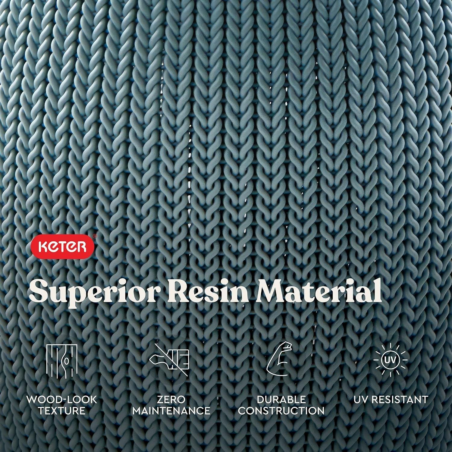 My Take on Keter’s Urban‍ knit Pouf + Storage set