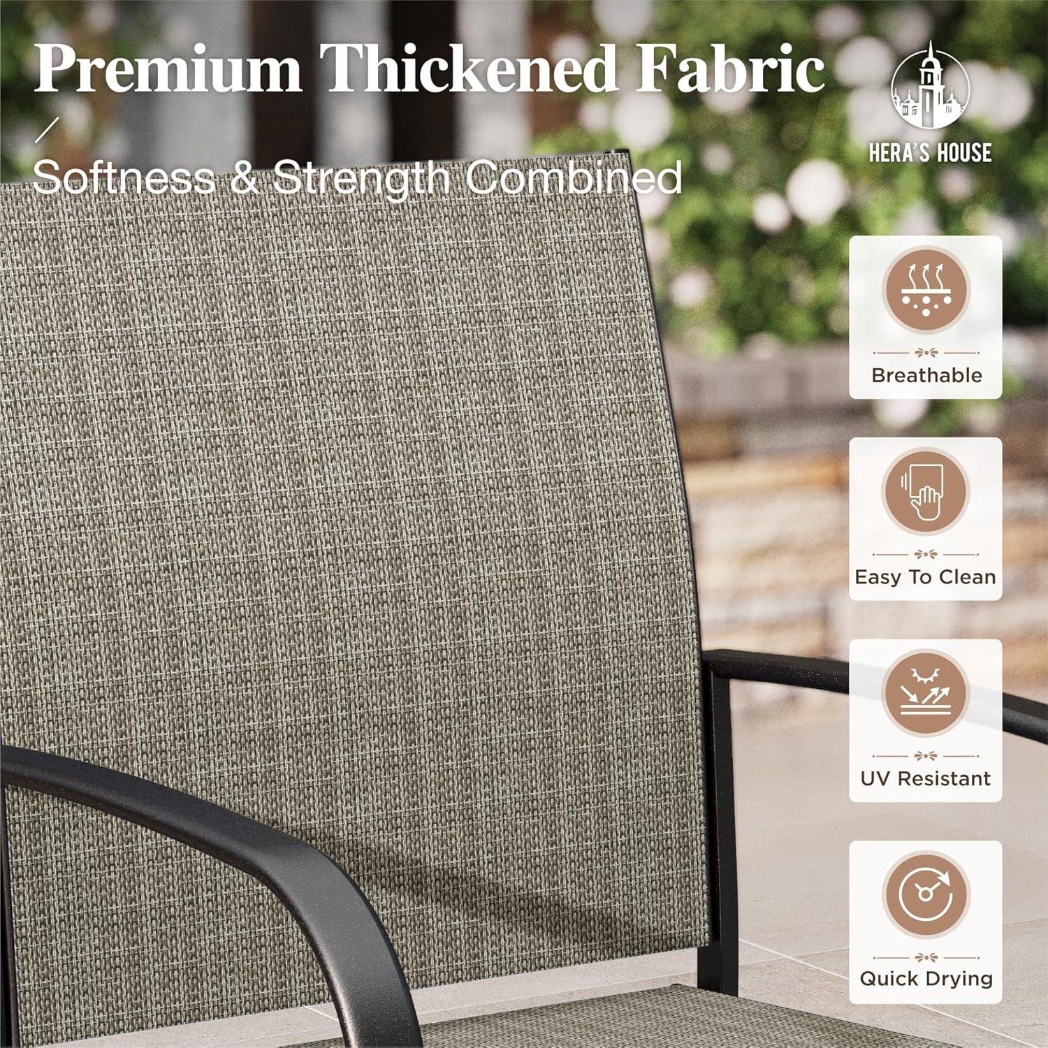 Why I Chose ⁢HERA’S HOUSE Wood-look Patio Set