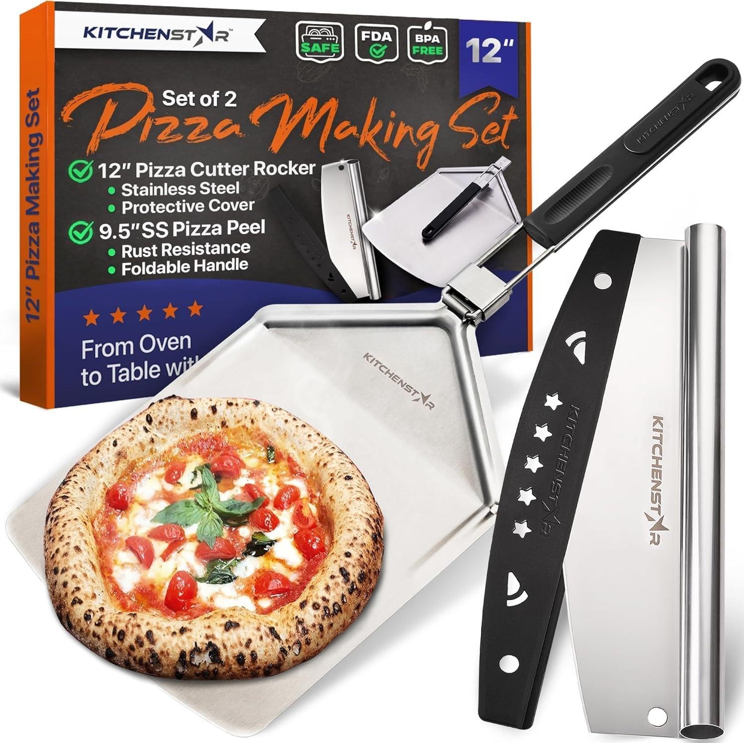 Pizza Cutter & Peel Kit review: Fits Our Home ‍shop?