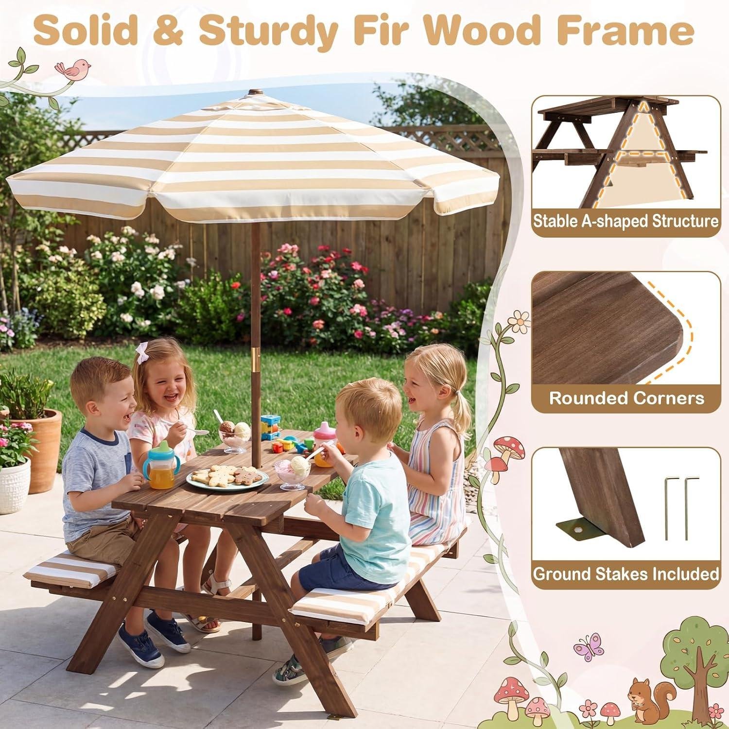 My Take⁣ on the Costzon Fir‍ Kids Picnic Table‌ Set