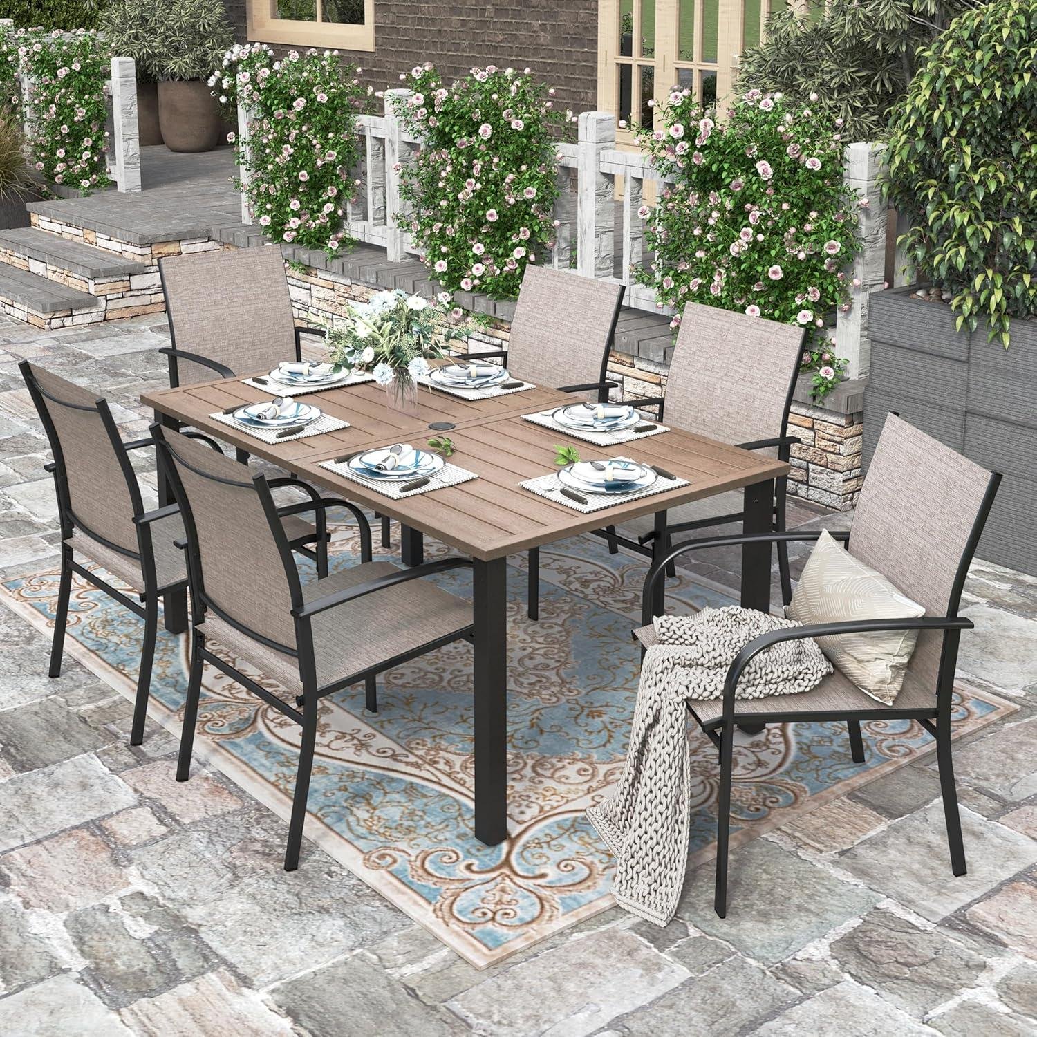 Why I Chose HERA’S HOUSE Wood-Look Patio Set
