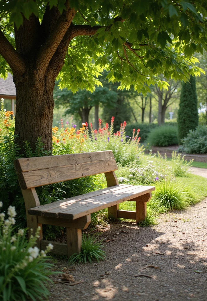 10 Rustic Wood Projects You Can Make Today (You'll Be Amazed at #5!) - 3. Cozy Wooden Bench 1