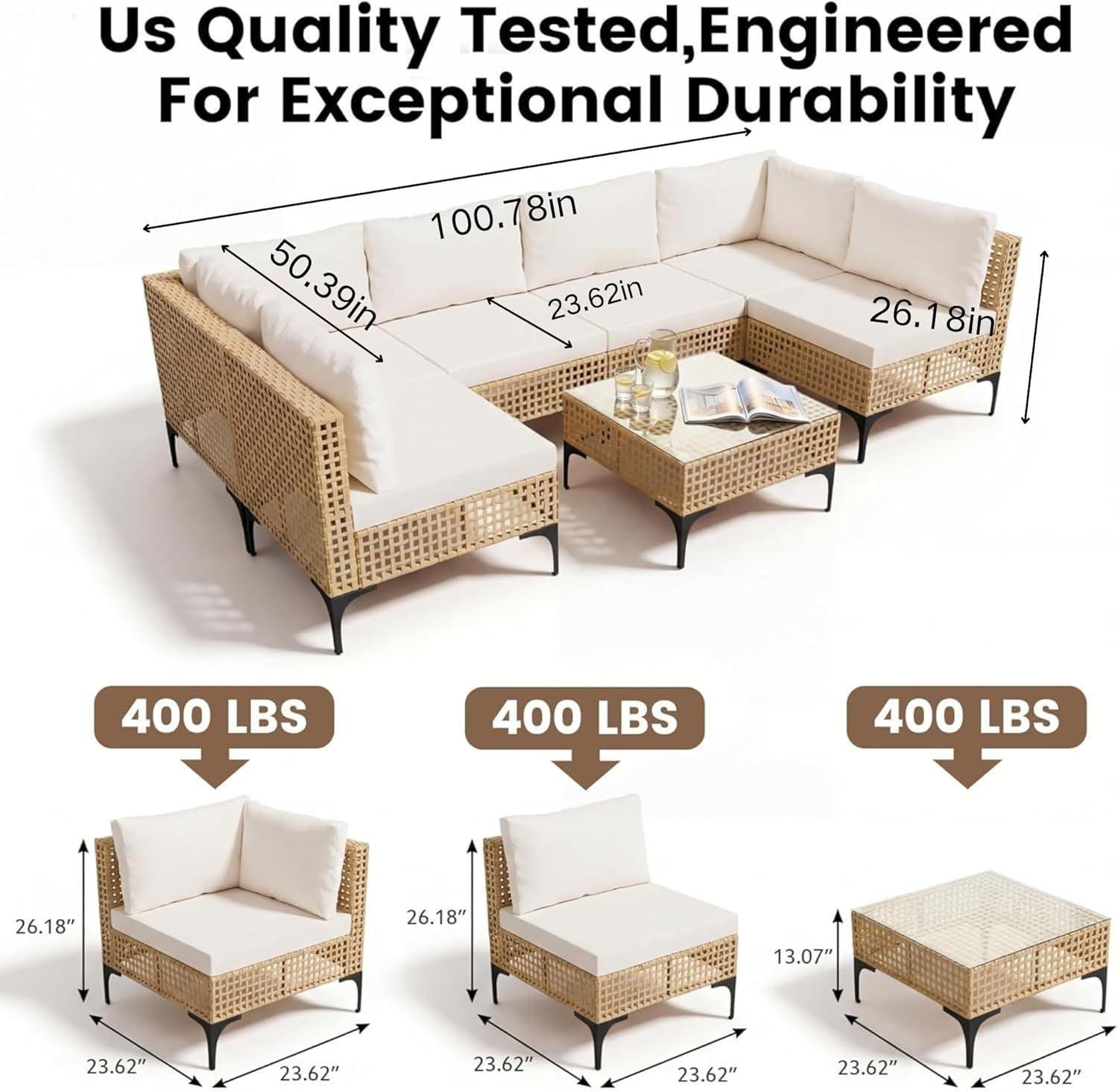 My Take ⁢on ‌the Devoko 7-Piece wicker Patio Set