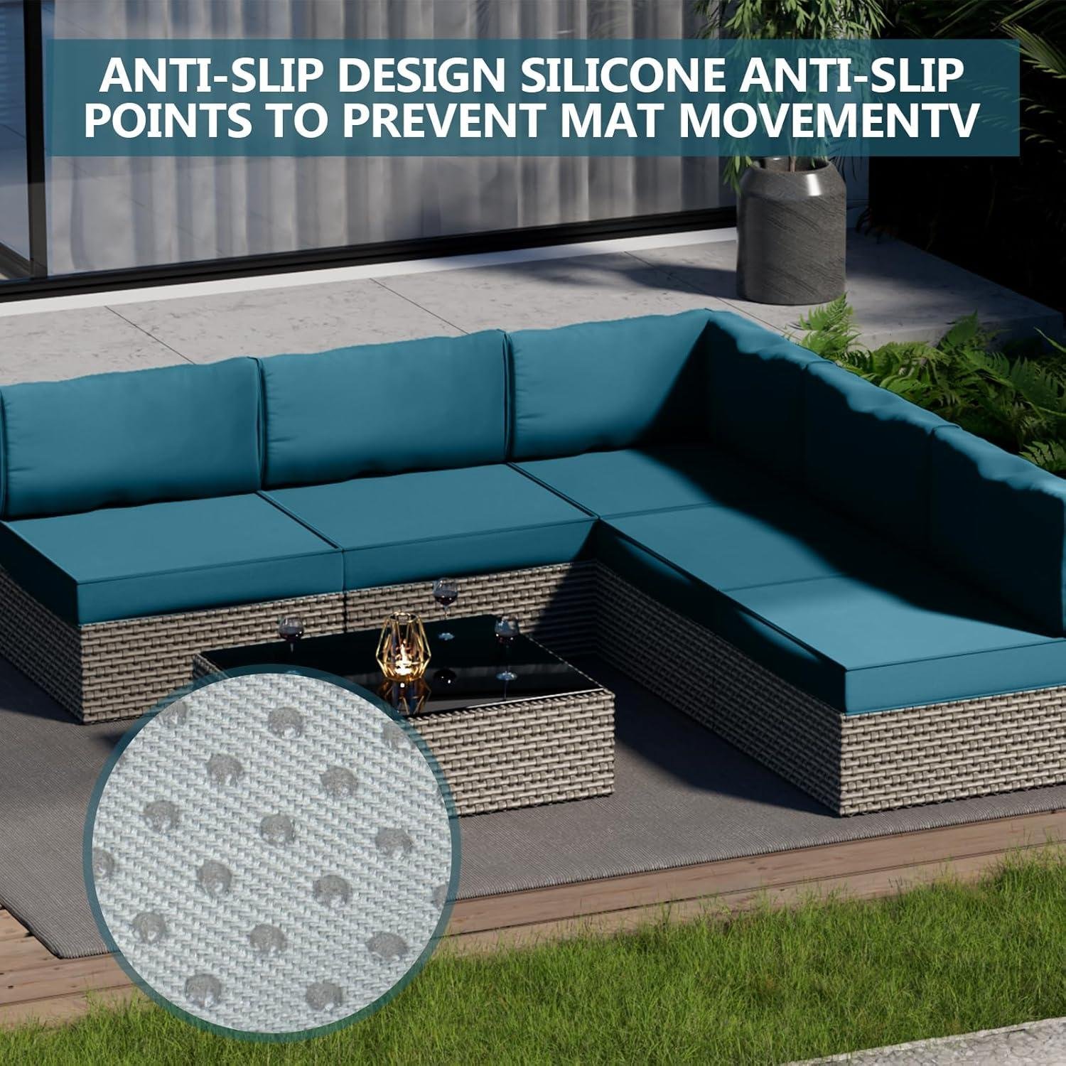 My take on 14-Piece waterproof Patio Cushion Covers