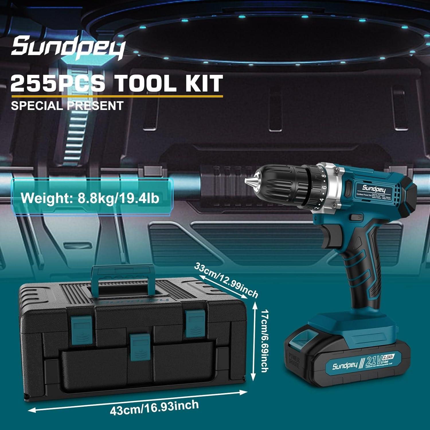 Sundpey 21V cordless Drill Review: ​Right for Our Shop?