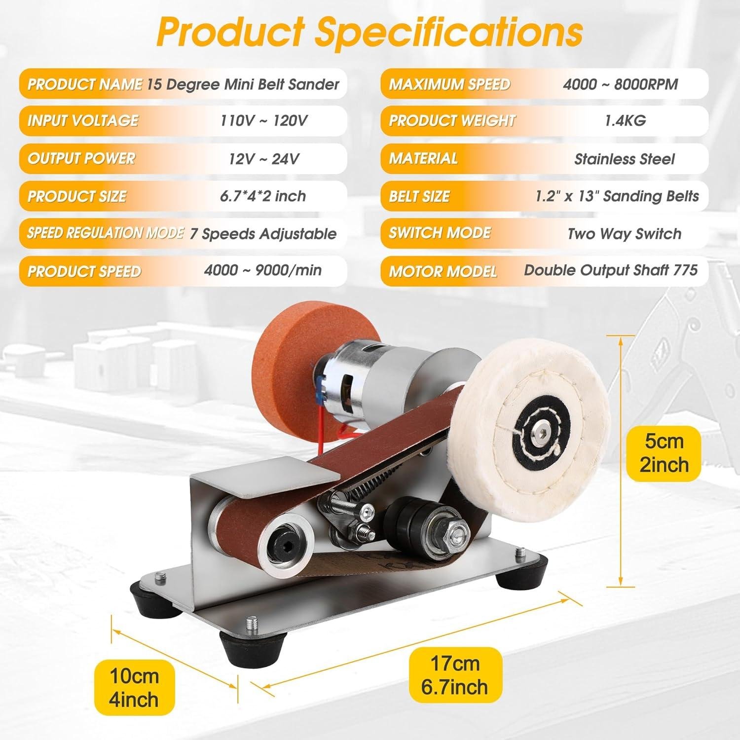 Mini⁢ Bench Belt ‌Sander Review:‍ Right for Our Shop?