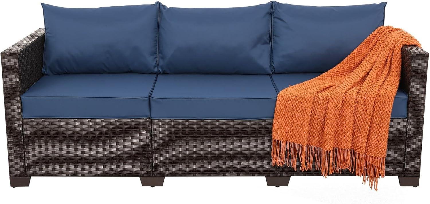 My‌ Take on the Rattaner wicker Patio Sofa Setup