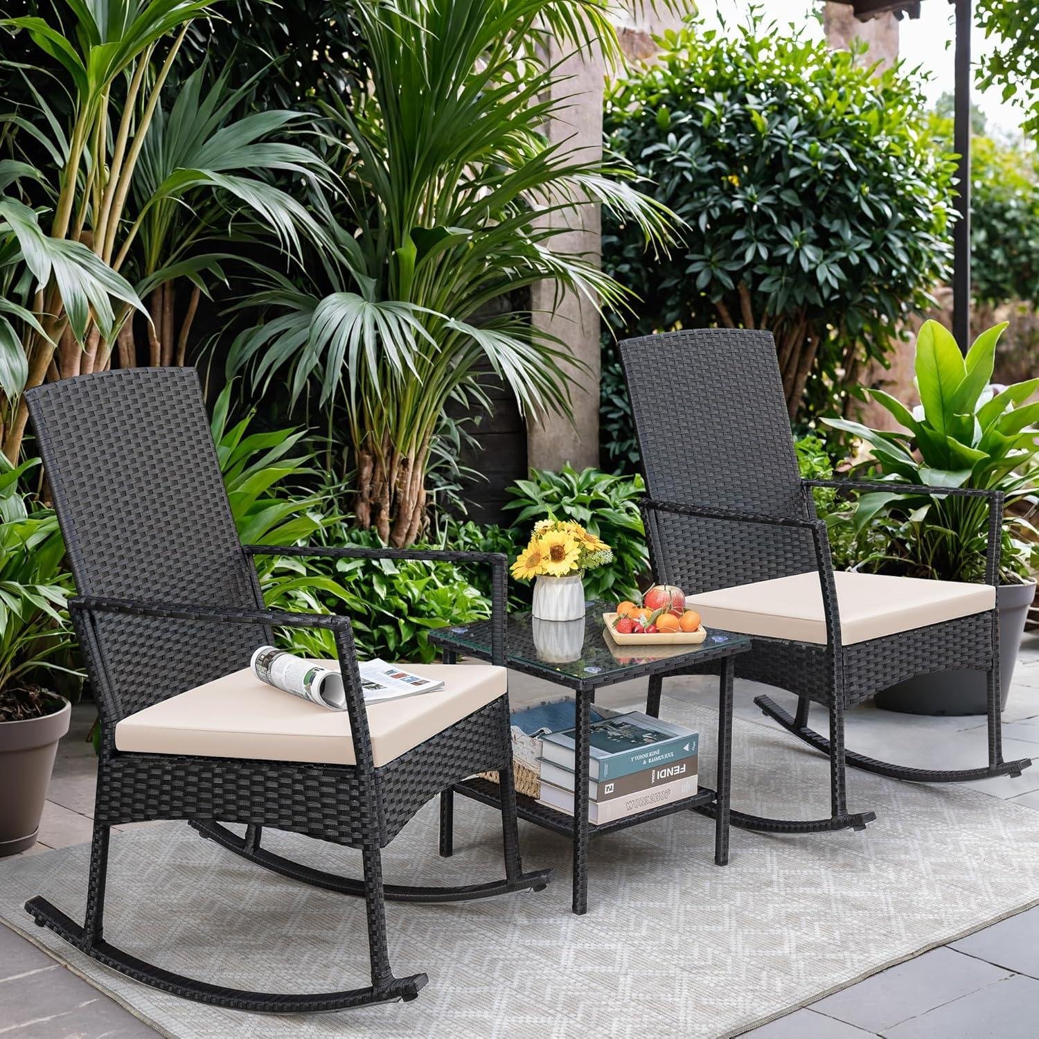 My take on Greesum Wicker Rockers ​& Table Set