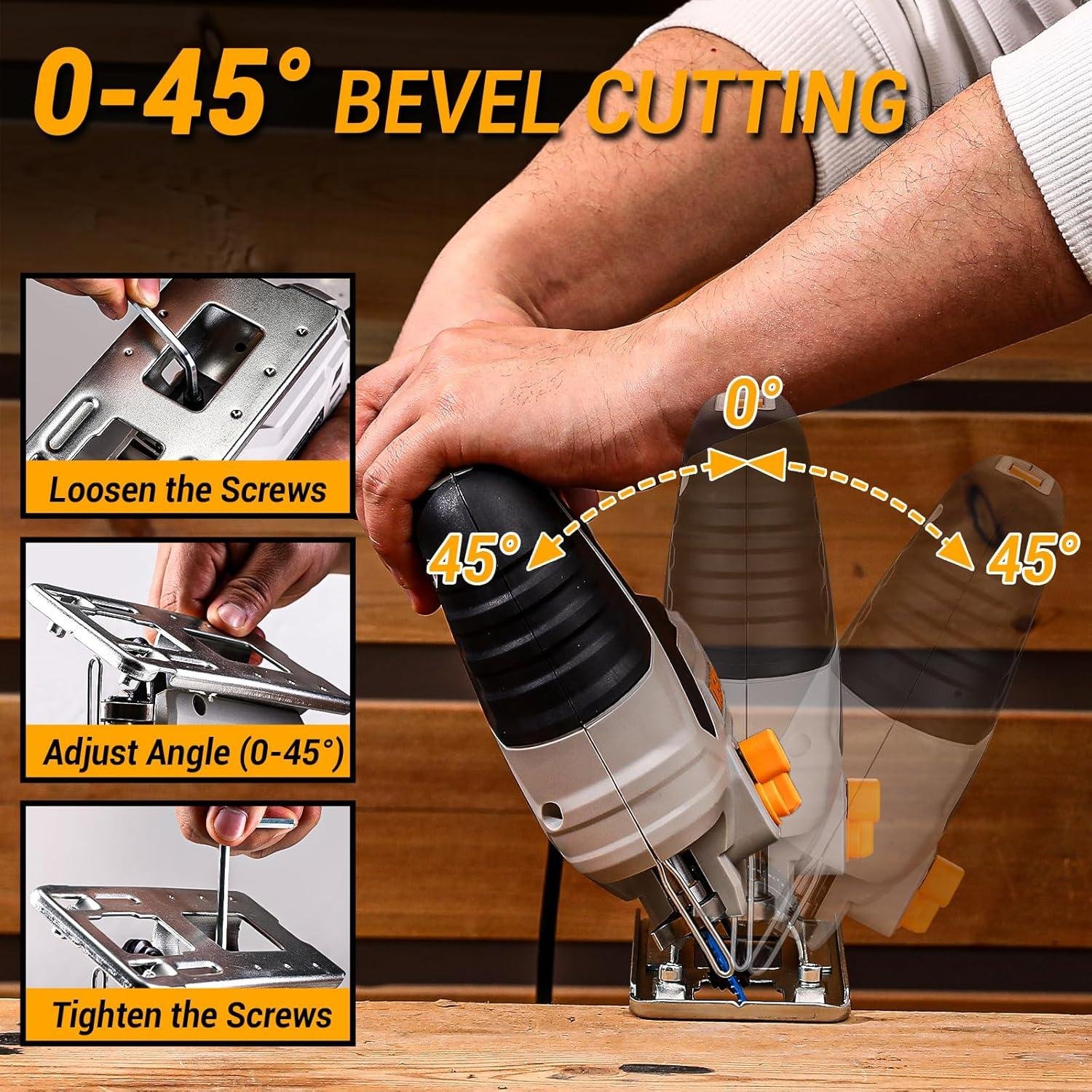 DEKOPRO Corded Jig saw‌ Review: Right for Our Shop?