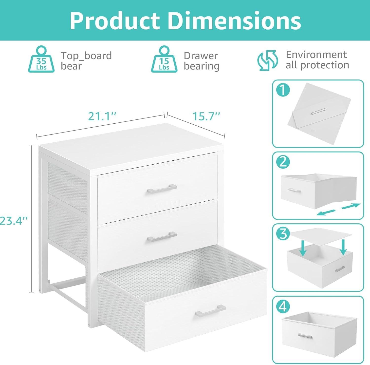 BOLUO 3-Drawer Dresser Review: Right Shop Storage?