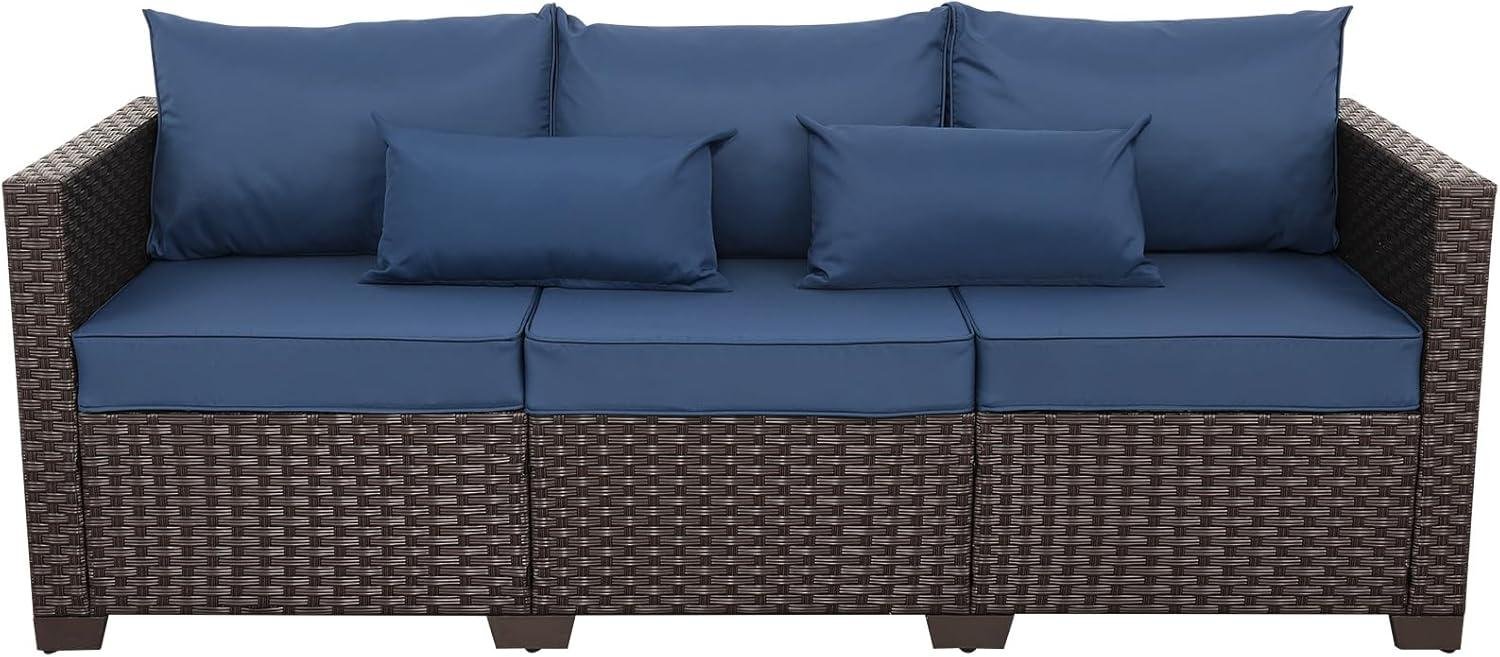 My Take on ‍the Rattaner Wicker Patio Sofa Setup