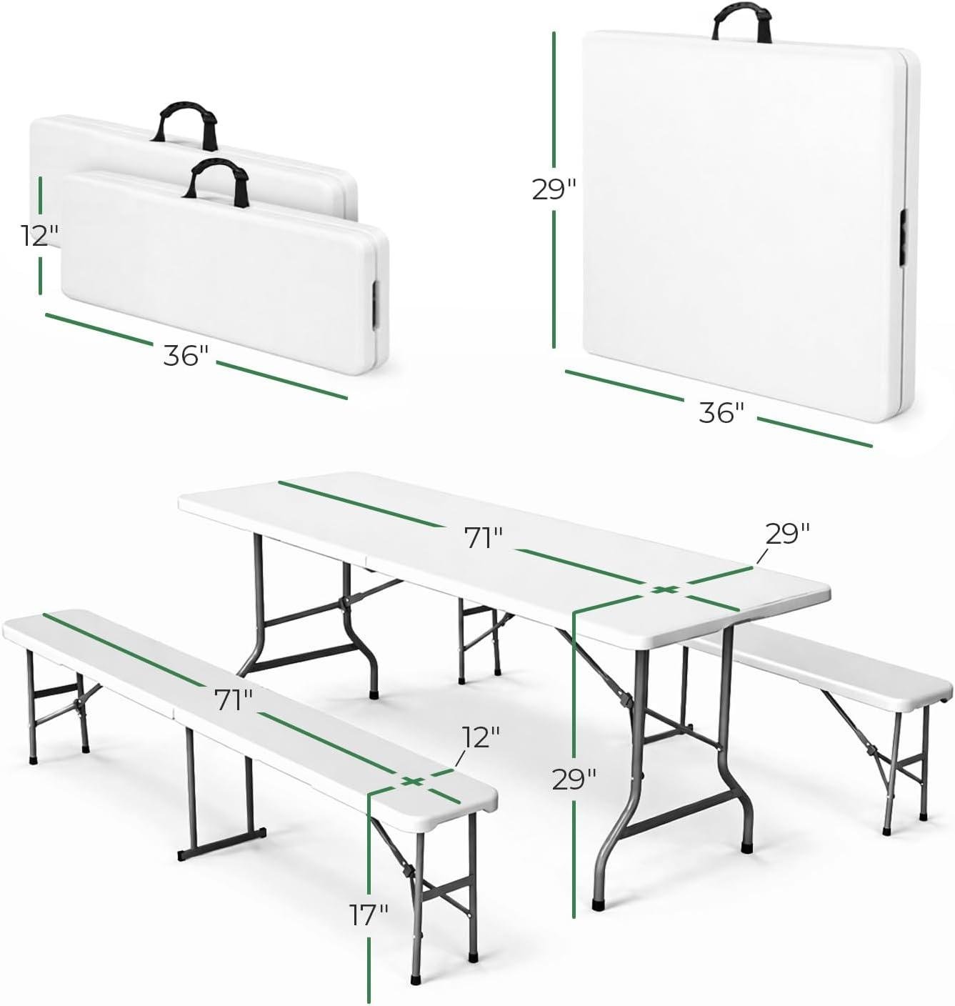 My Take​ on ‌the econohome ​6 Ft ‍Folding Picnic Set