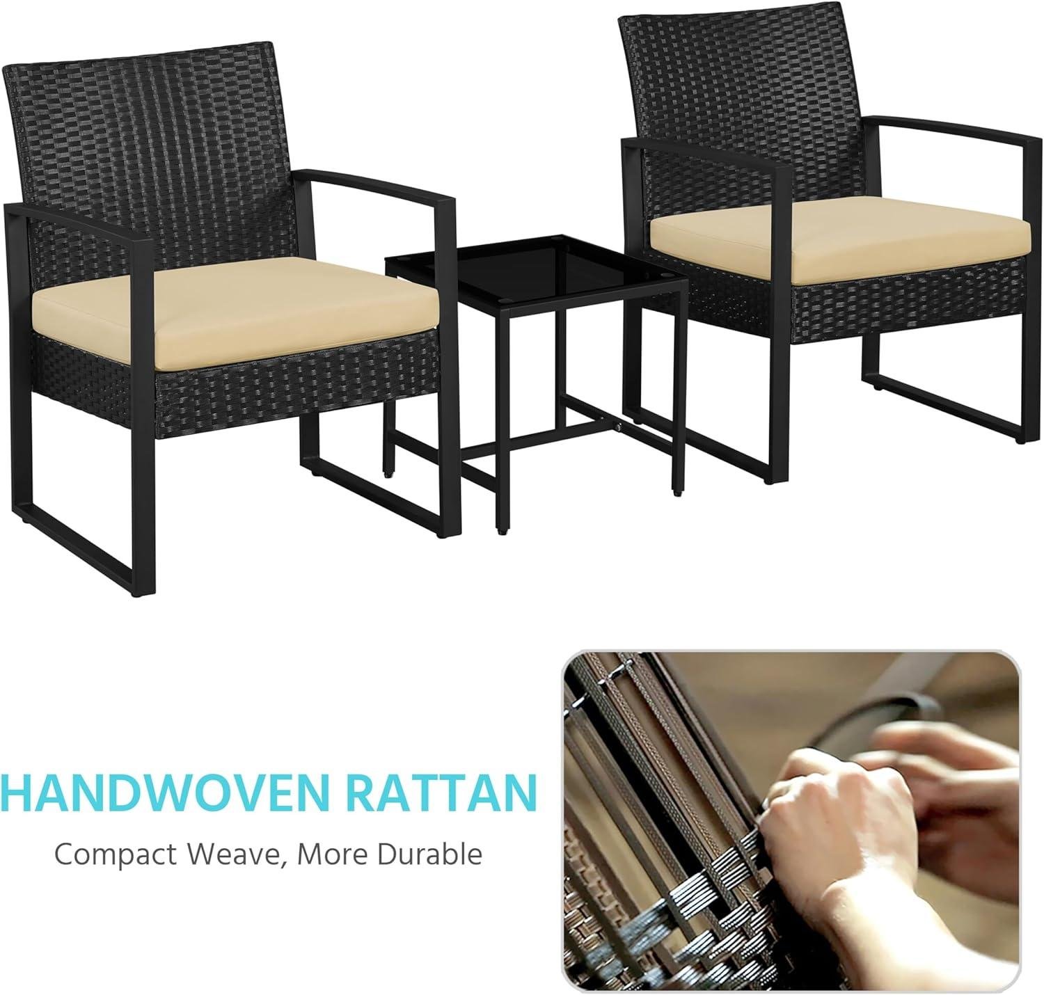 My Take on the Yaheetech Rattan Bistro Set Outdoors