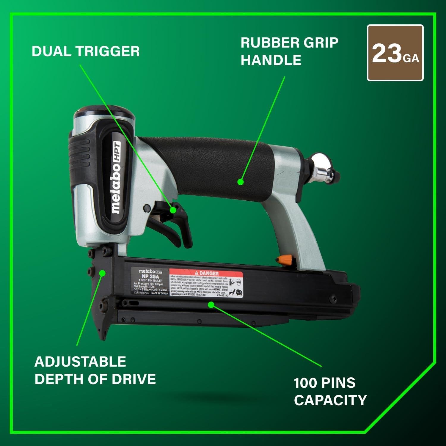 Metabo HPT NP35A Pin ⁤Nailer Review: Right for Us?