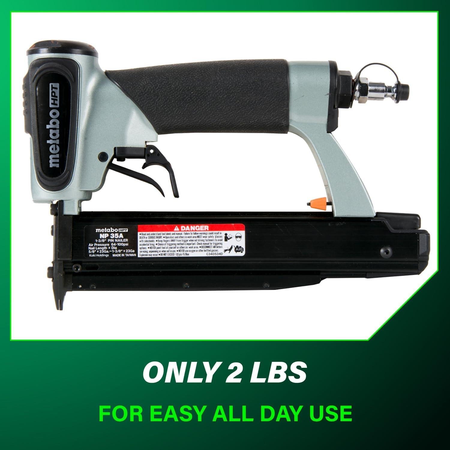 Metabo HPT NP35A ​Pin Nailer Review: Right for Us?