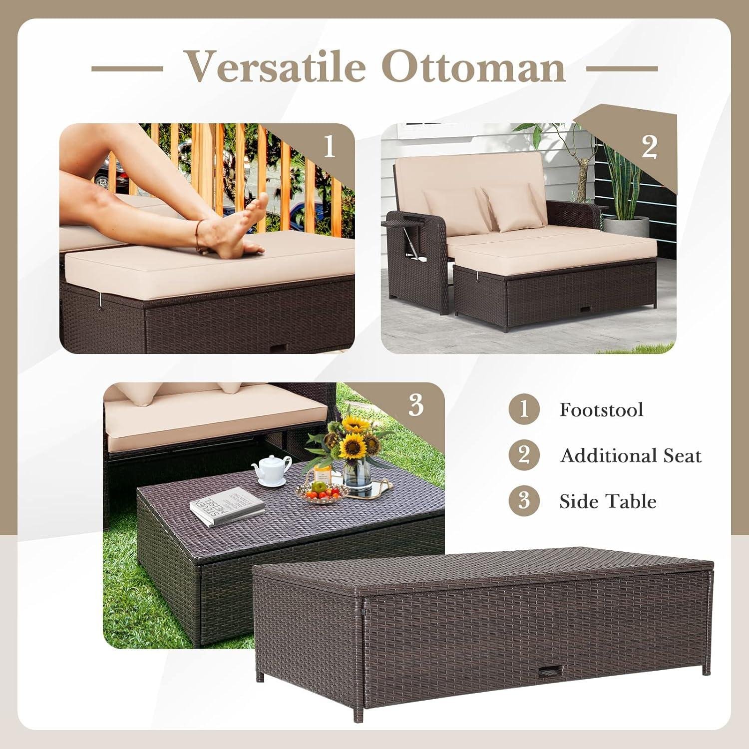 My Take on Tangkula Rattan Daybed: Built for Lounging