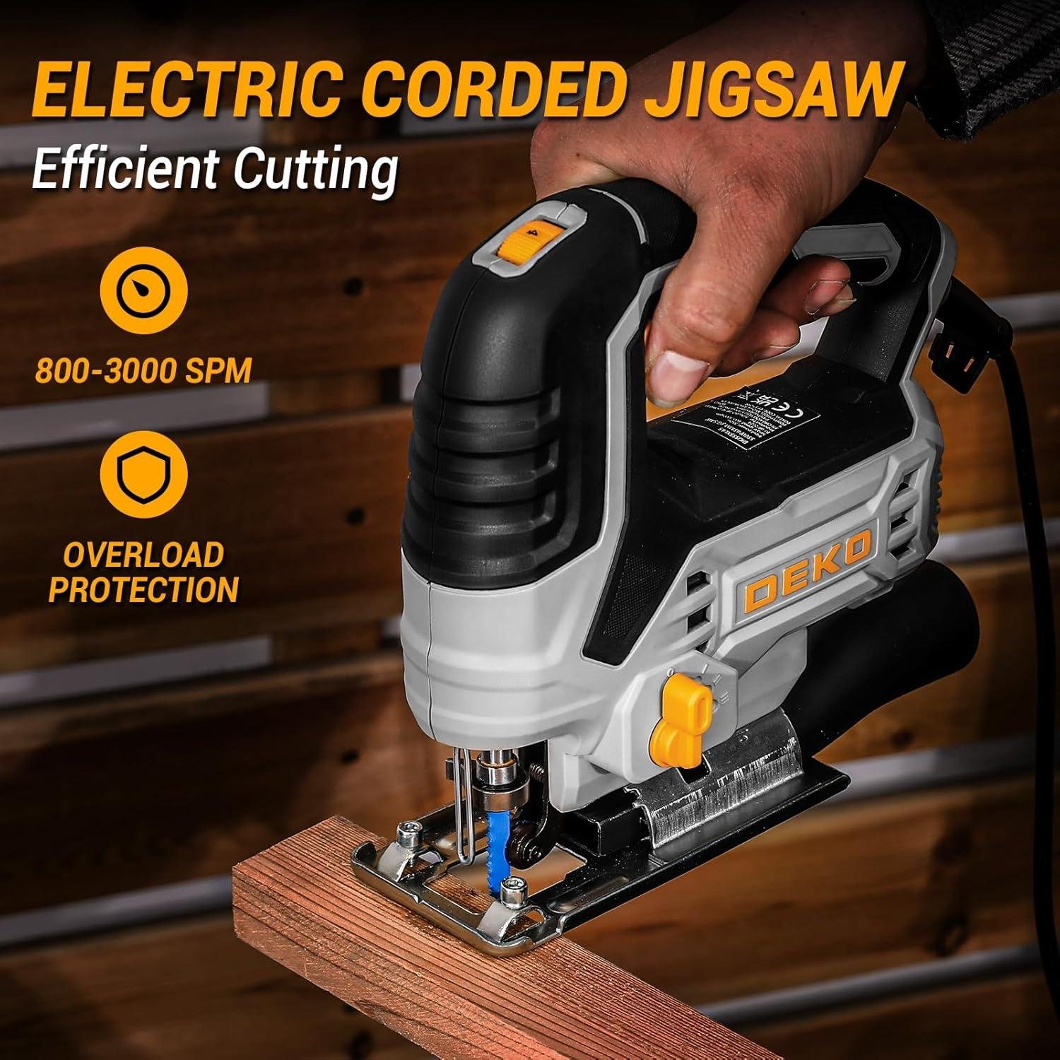 DEKOPRO Corded Jig Saw Review: Right for Our Shop?