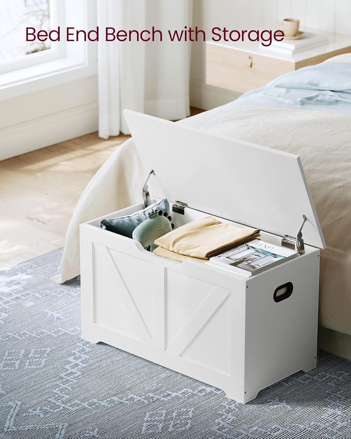 VASAGLE Storage Bench Review: Right for Our Shop?