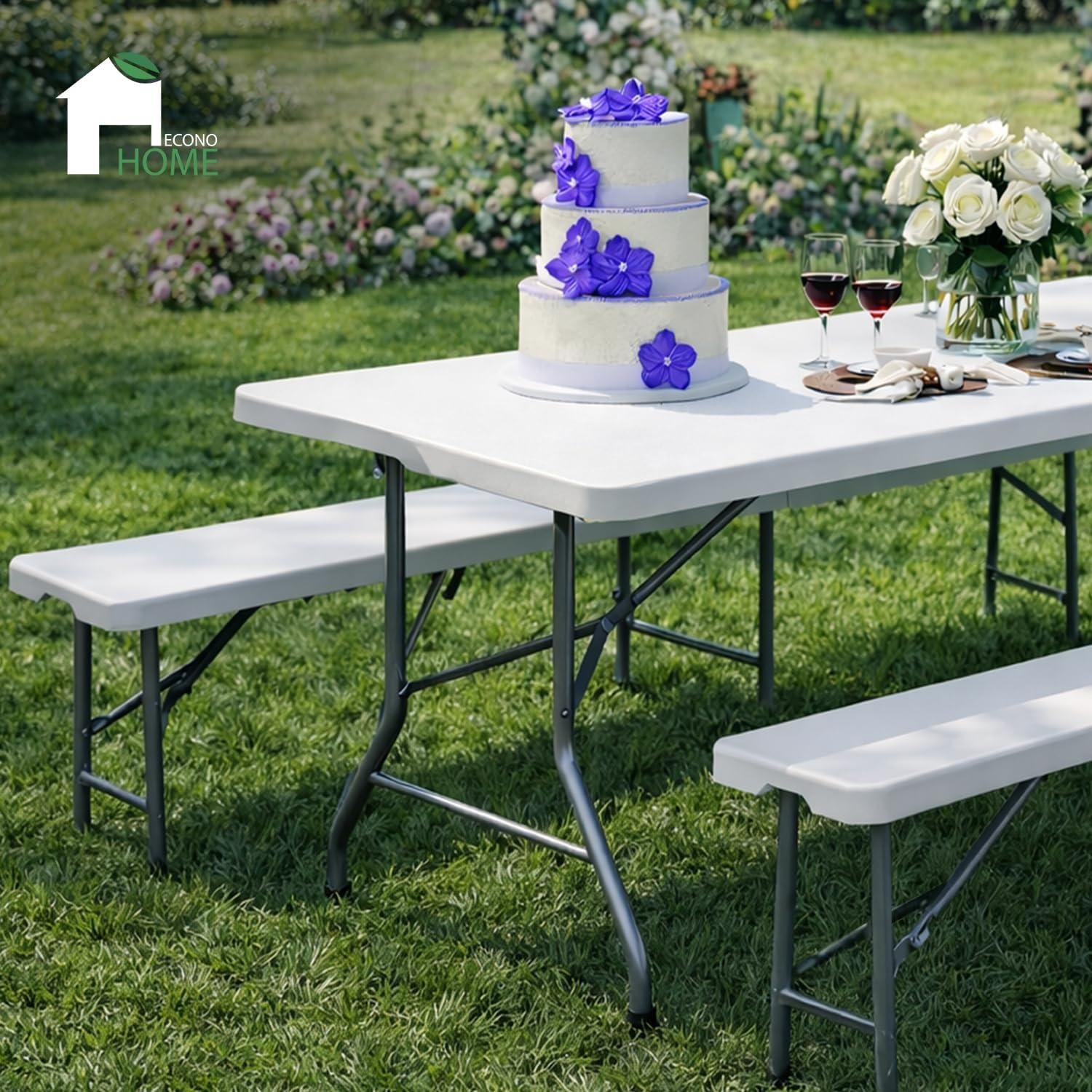 My ‍Take on ⁤the EconoHome 6 Ft ​Folding Picnic Set