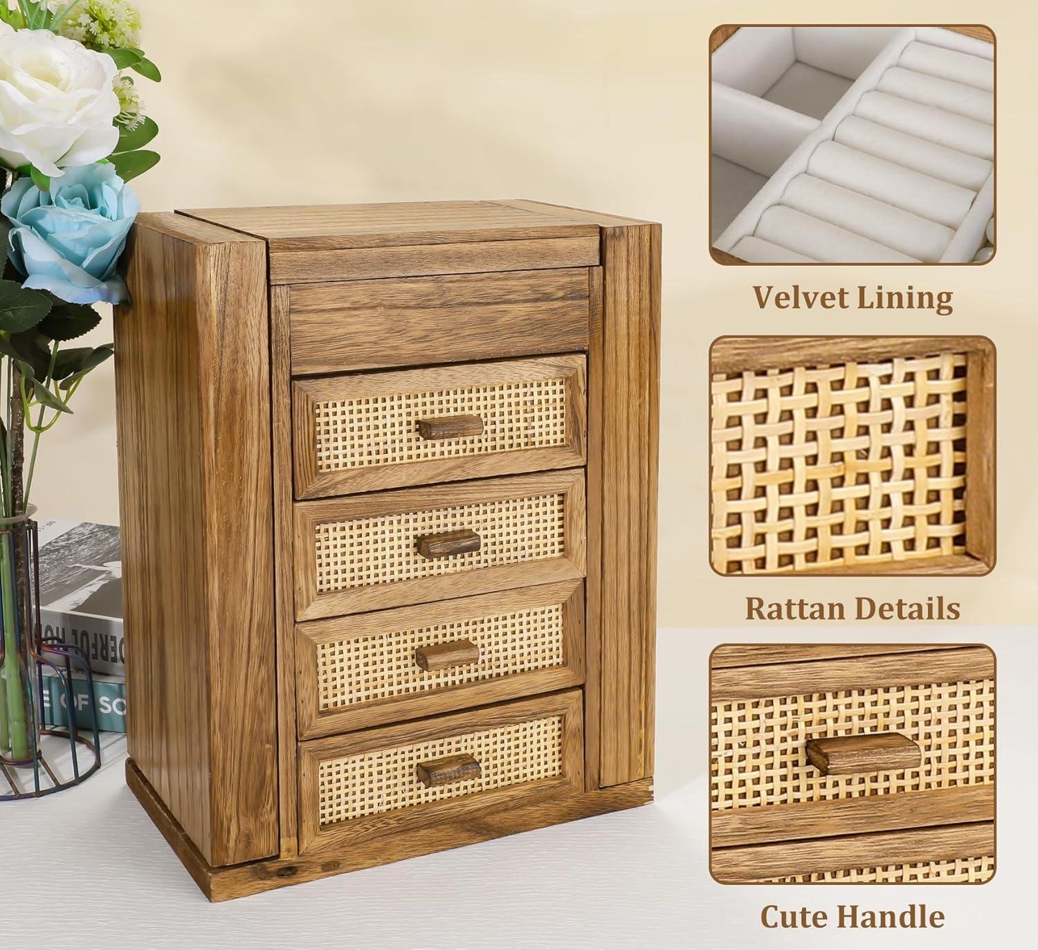 Rattan ⁣Jewelry Box Review: Right Shop Storage Jig?