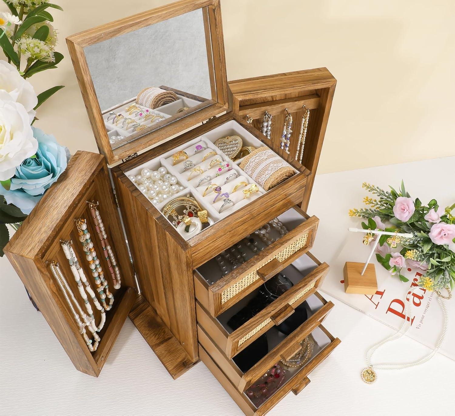 Rattan Jewelry ​Box Review: Right shop Storage Jig?