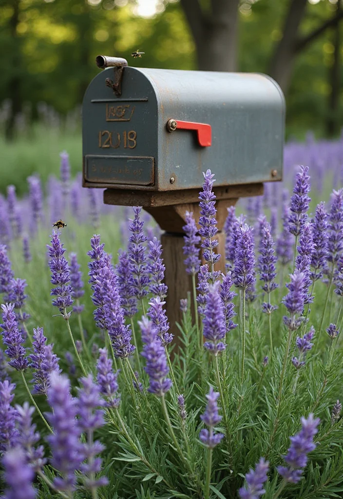 The Ultimate Guide to Mailbox Landscaping: Transform Your Curb Appeal with Full Sun Plants - 6. Hardy Lavender: A Fragrant Touch 1