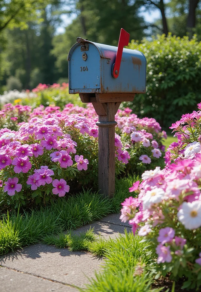 The Ultimate Guide to Mailbox Landscaping: Transform Your Curb Appeal with Full Sun Plants - 7. Blazing Phlox: Eye-Catching Blooms 1