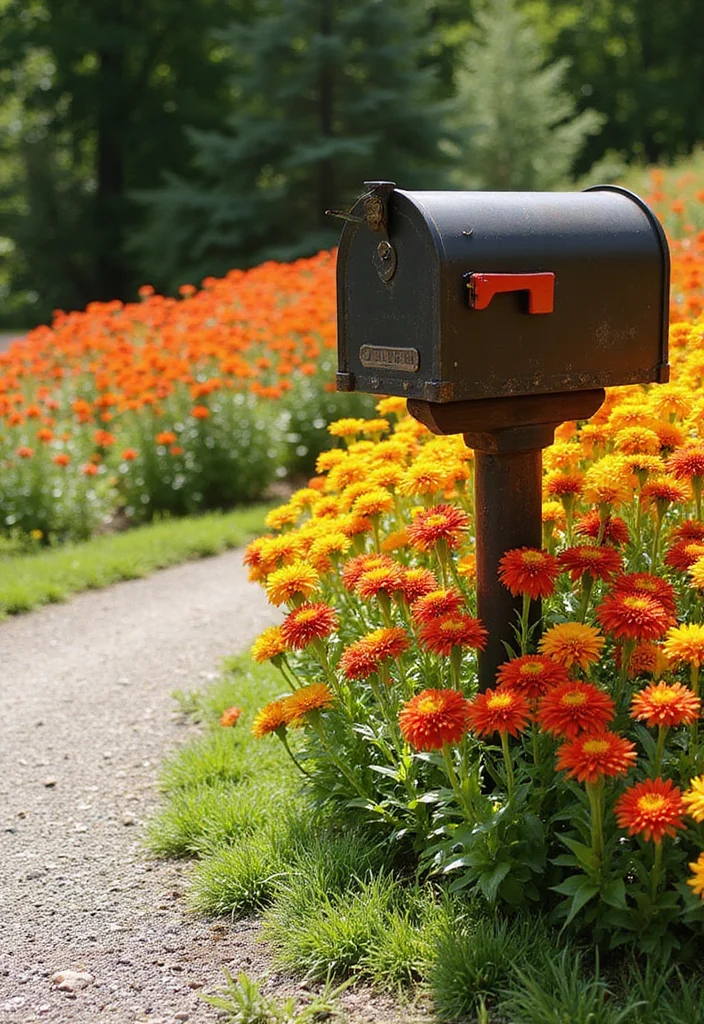 The Ultimate Guide to Mailbox Landscaping: Transform Your Curb Appeal with Full Sun Plants - 9. Whimsical Gaillardia: A Touch of Charm 1