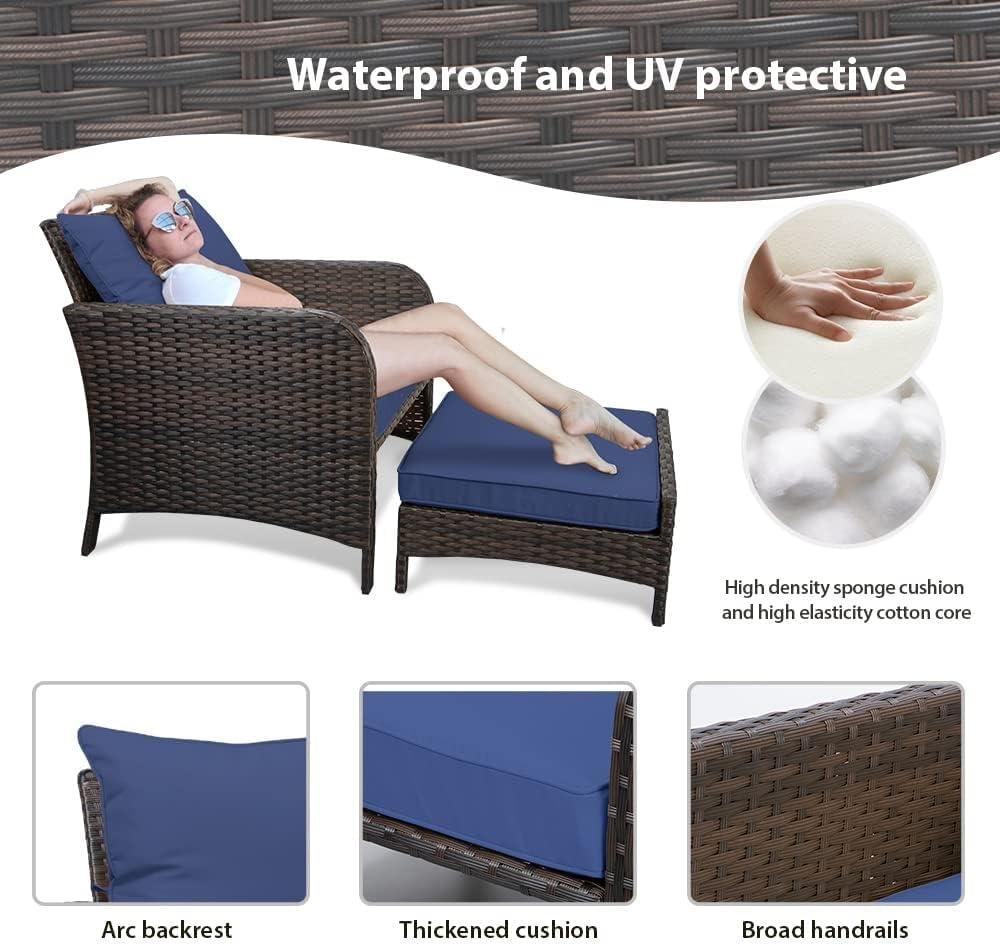 My Take on LEVELEVE 5-Piece Wicker Patio Set