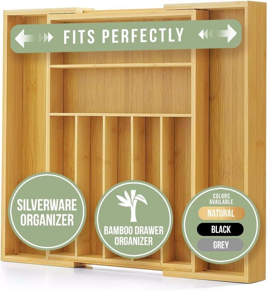 Purawood Bamboo Drawer Organizer⁣ Review: Our Shop Tray?