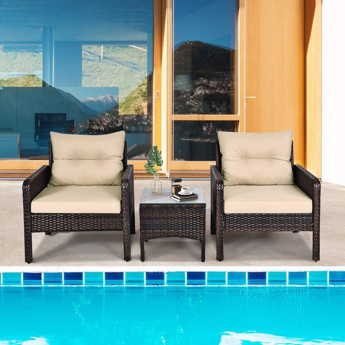 My Take on the HAPPYGRILL Rattan Patio Set (3pc)
