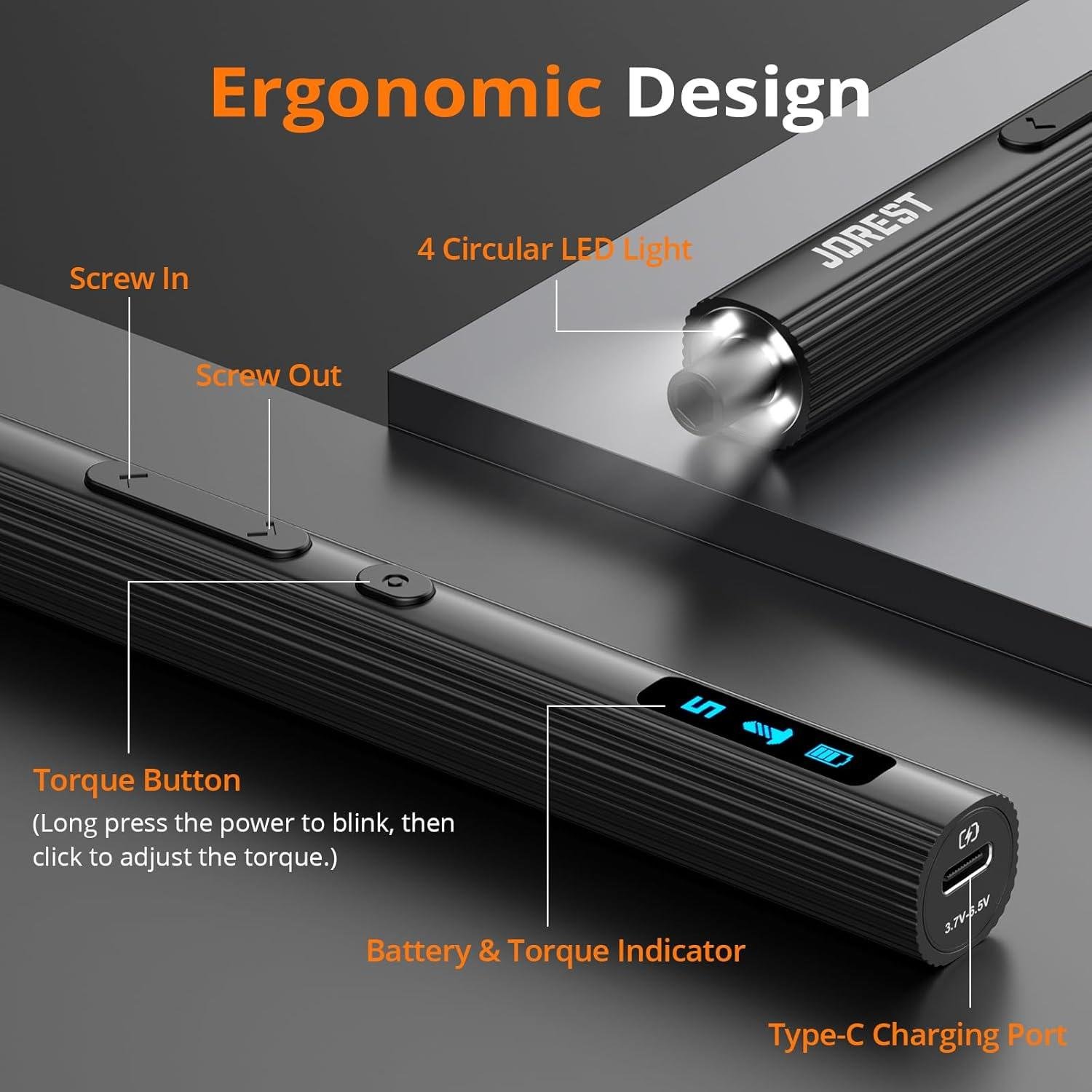 JOREST Mini Electric Screwdriver Review: ​Our Shop Fit?