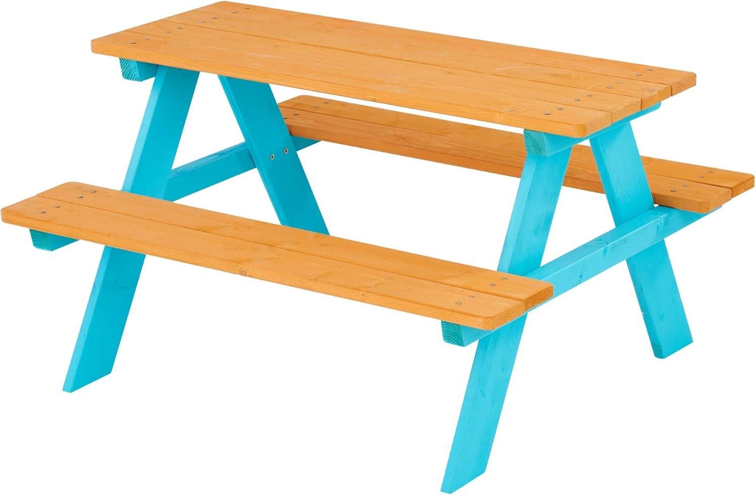 my‌ Take: ‍Teamson​ Kids ⁤Pine Picnic Table in Aqua