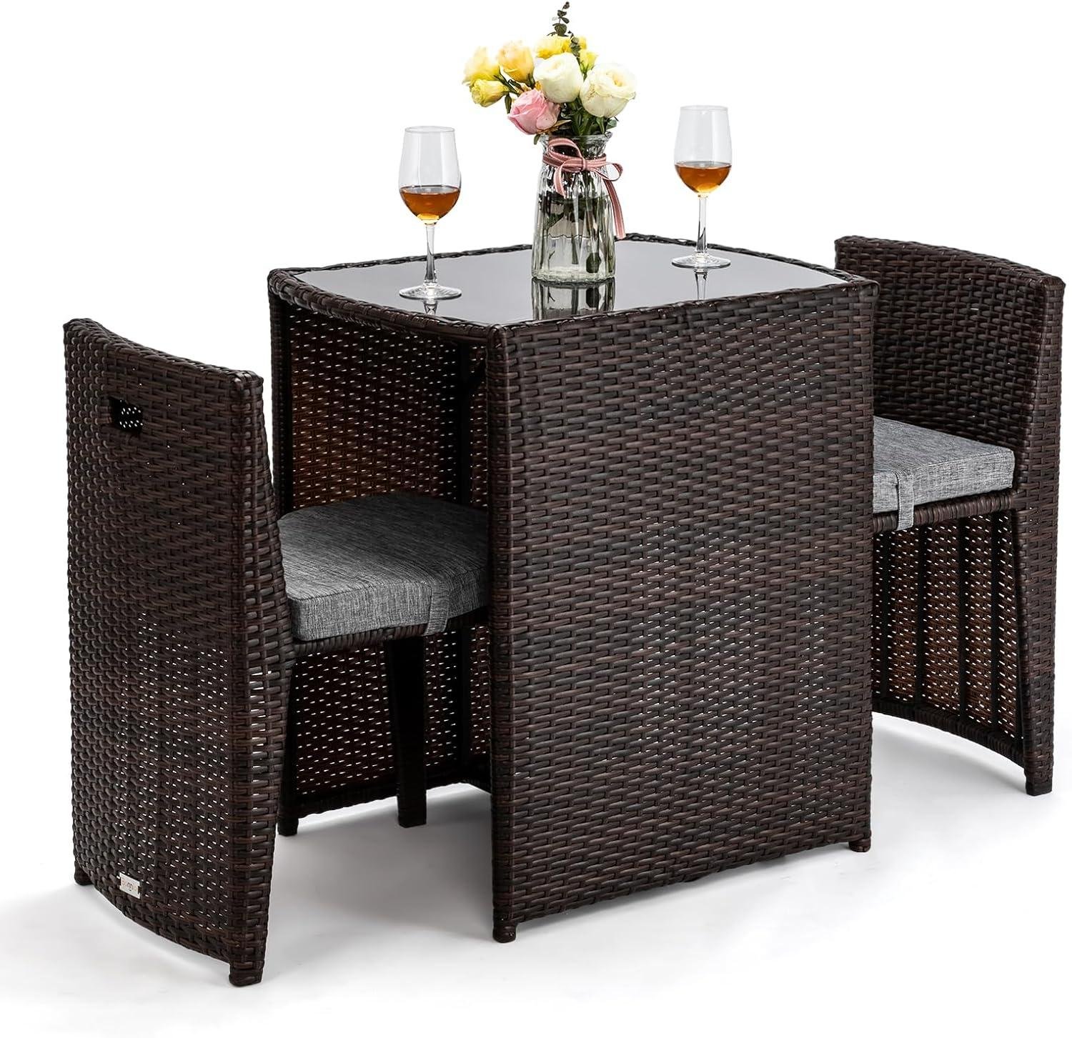 My Take on the‌ Bonnlo ⁣Wicker Bistro Set for Balconies