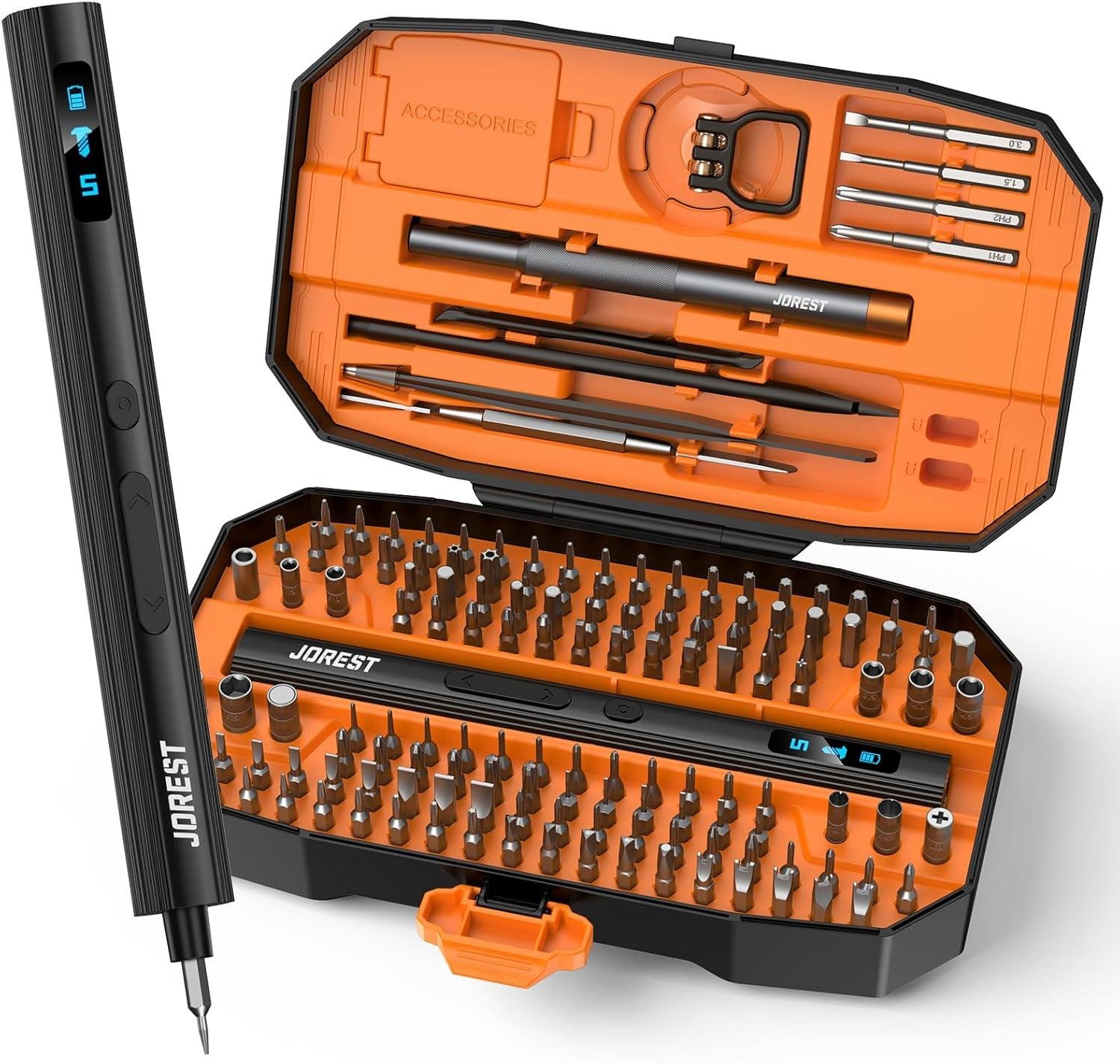 JOREST Mini Electric Screwdriver Review: Our Shop Fit?