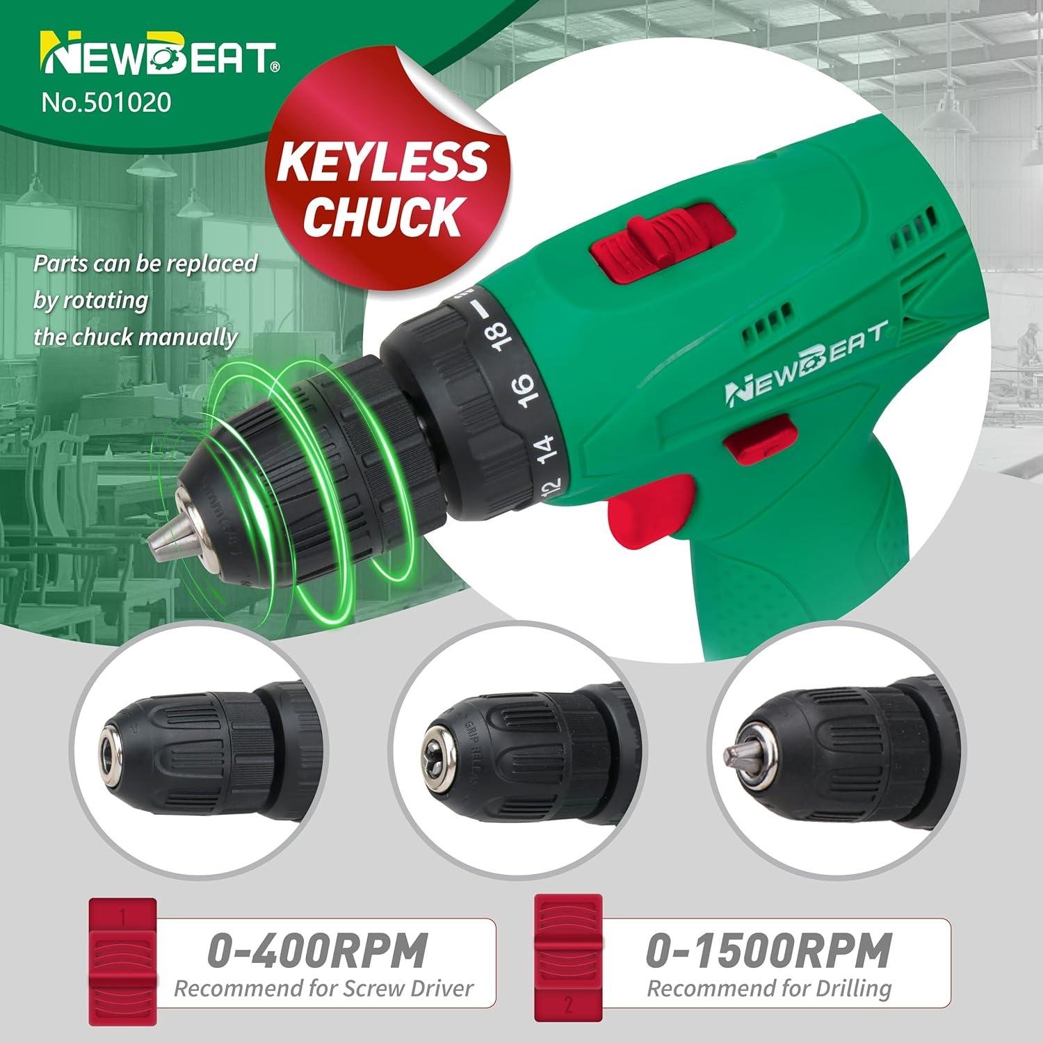 NEWBEAT ​12V cordless Drill Review: Right for our Shop?