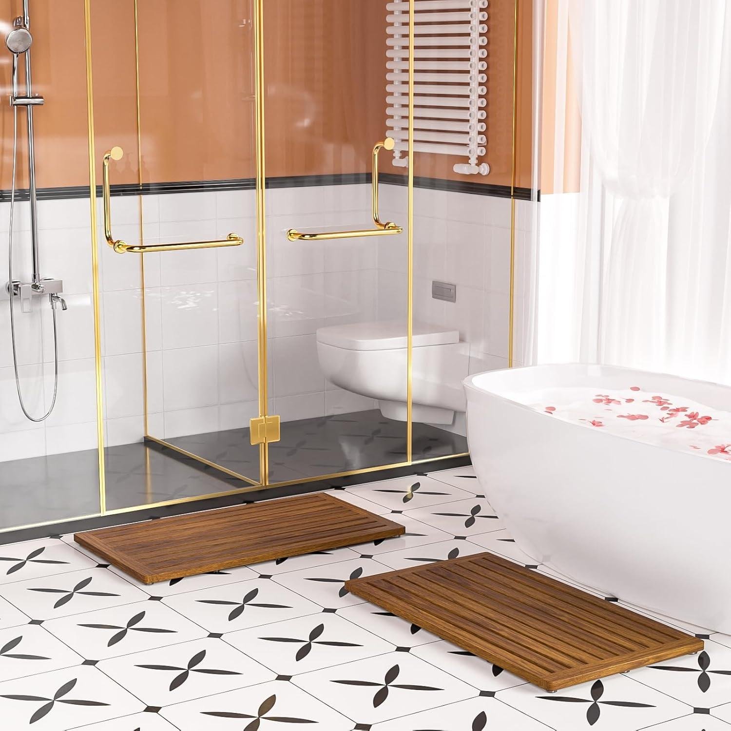 Kiasthome Teak Bath Mat Review: Right for Our Shop?