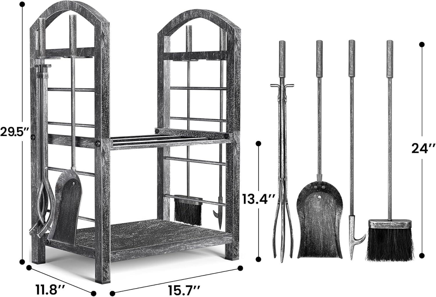 AMAGABELI Firewood Rack & Tools Review: Right for Us?