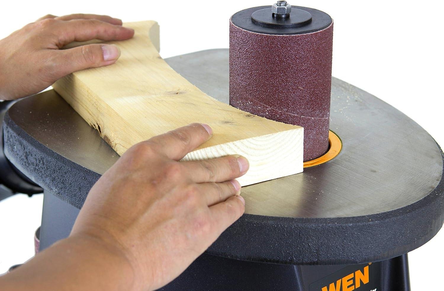 WEN 6510T Spindle Sander Review: right for Our Shop?