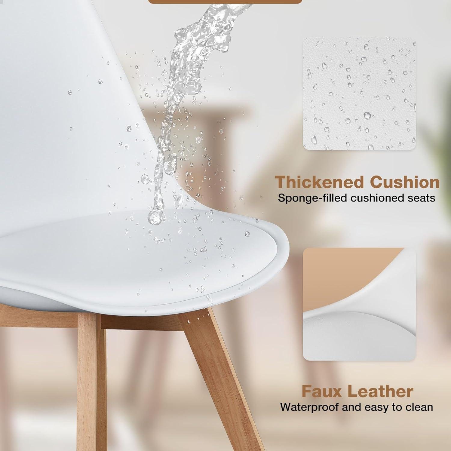My Take⁣ on OLIXIS White PU Chairs: Shop-to-Patio Use
