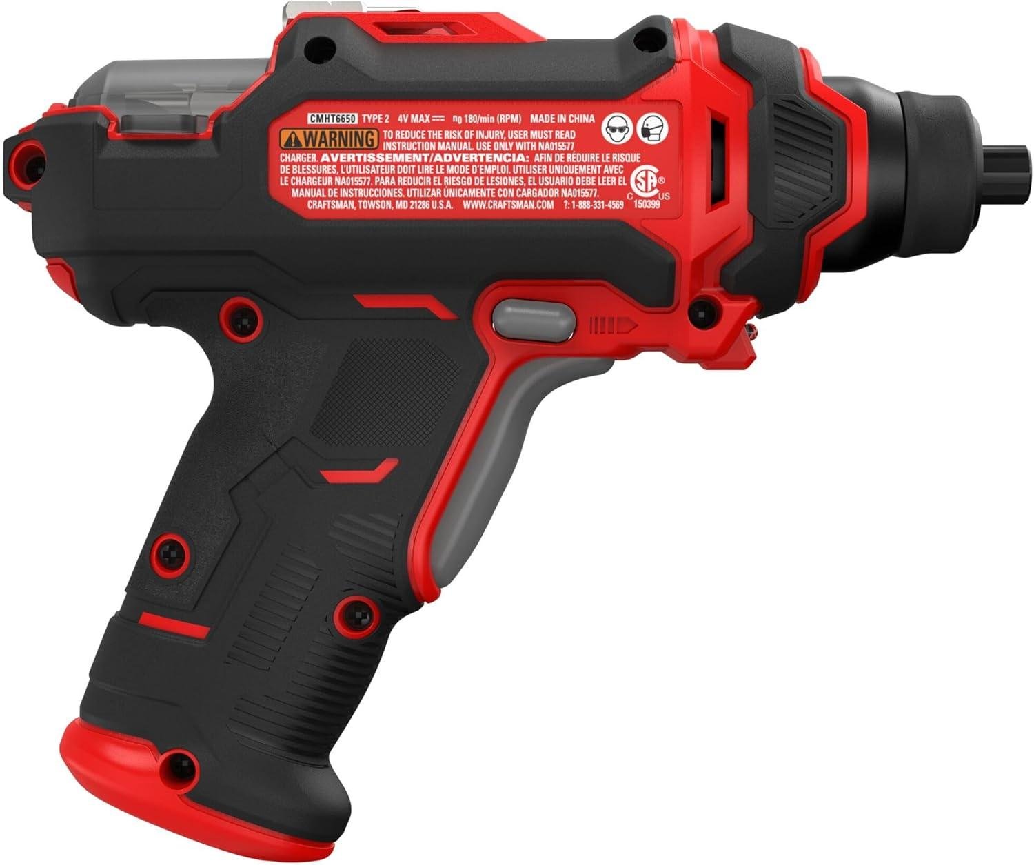 CRAFTSMAN 4V Cordless ‌Screwdriver​ Review: Our Shop?
