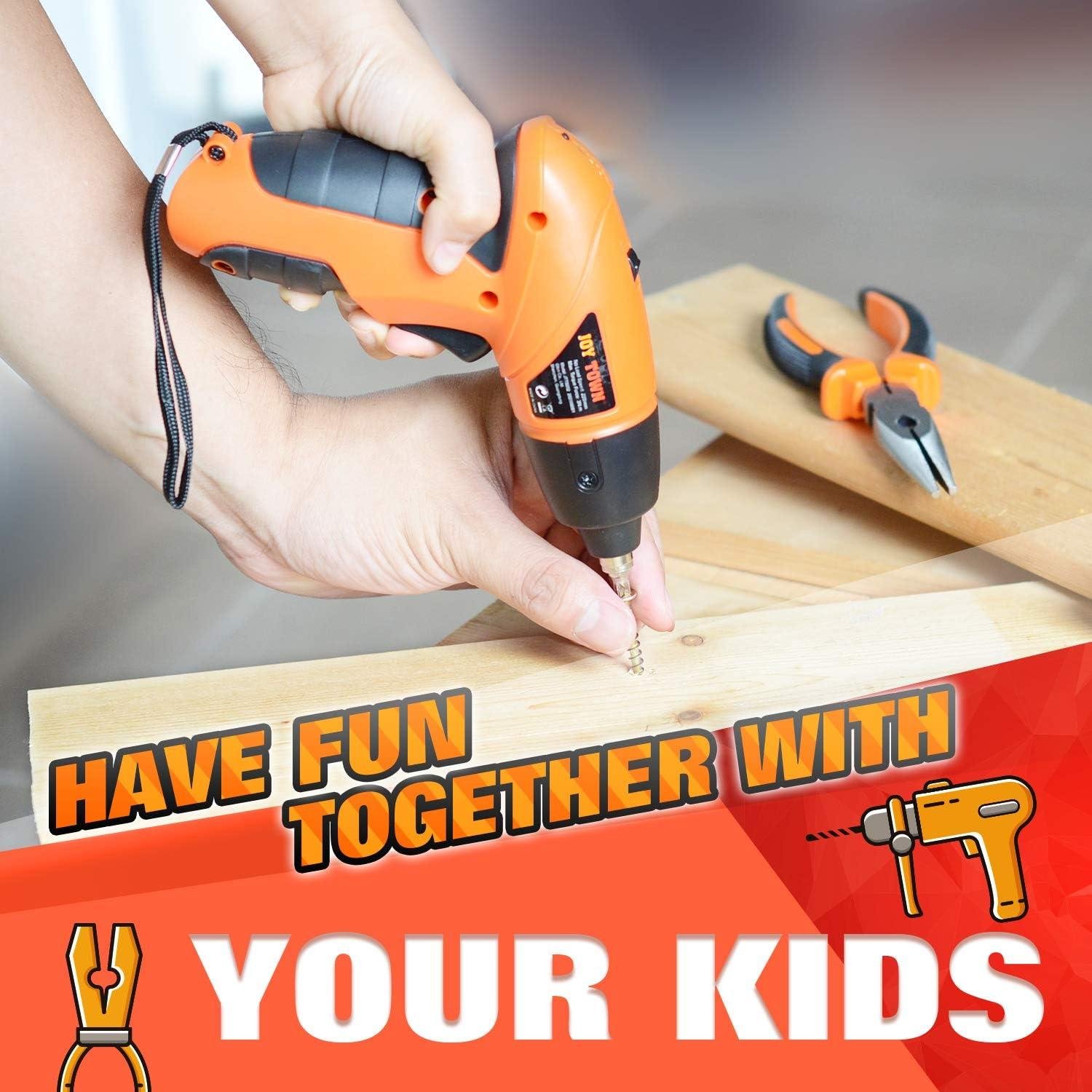 JoyTown Kids Cordless Drill Review: Fit Our Shop?