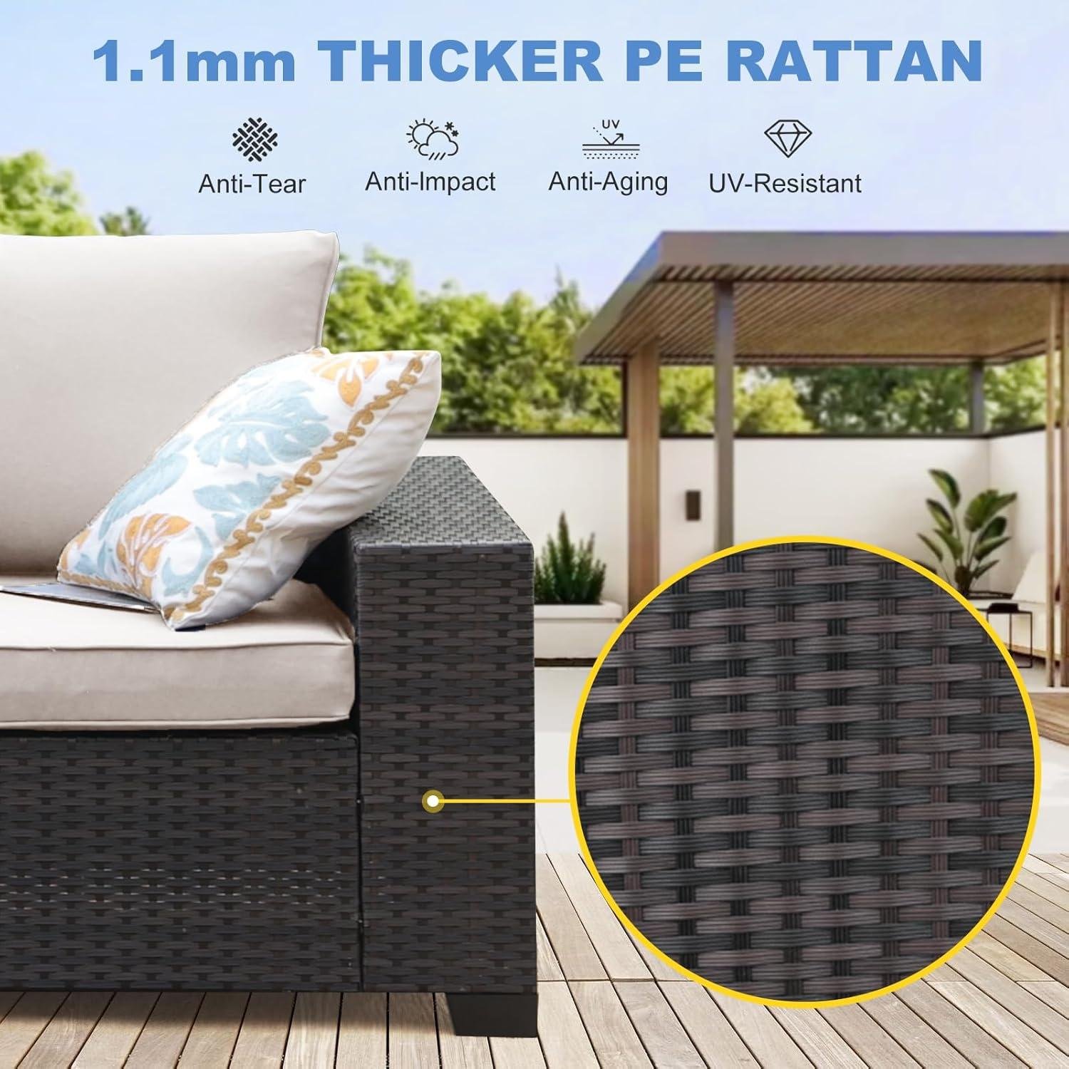 My Take on⁤ This 5-Piece Wicker Patio Set ⁢(Beige)