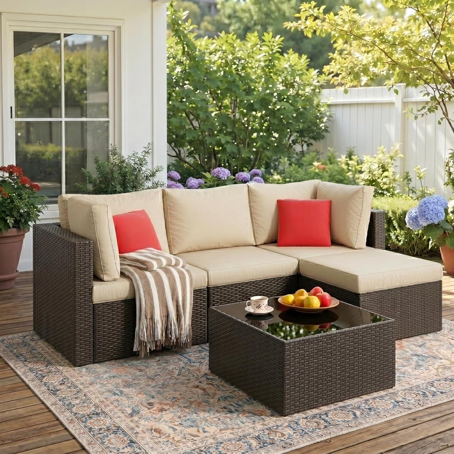My Take on Vongrasig’s 5-Piece Rattan Patio Set